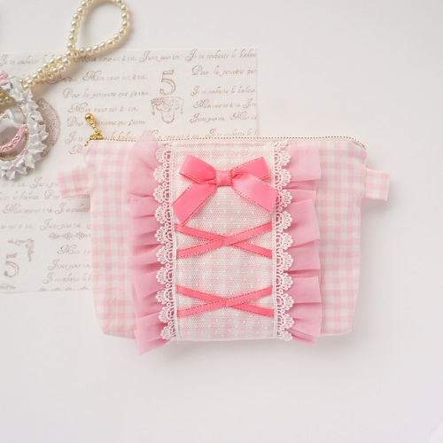 ベビー＆キッズポシェット（ピンク系）♡誕生日・クリスマスギフトに