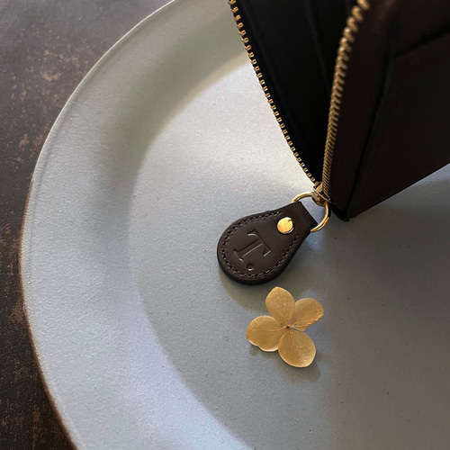 革のビターチョコ長財布（金の包み紙） 長財布 trooms 通販 16059419