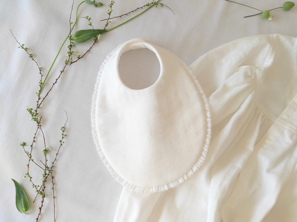 【特集掲載】【新生児服】国産 ダブルガーゼ 丸襟 ツーウェイオール 3点 セット｜出産祝い・退院着・お宮参り・マンスリー 2枚目の画像