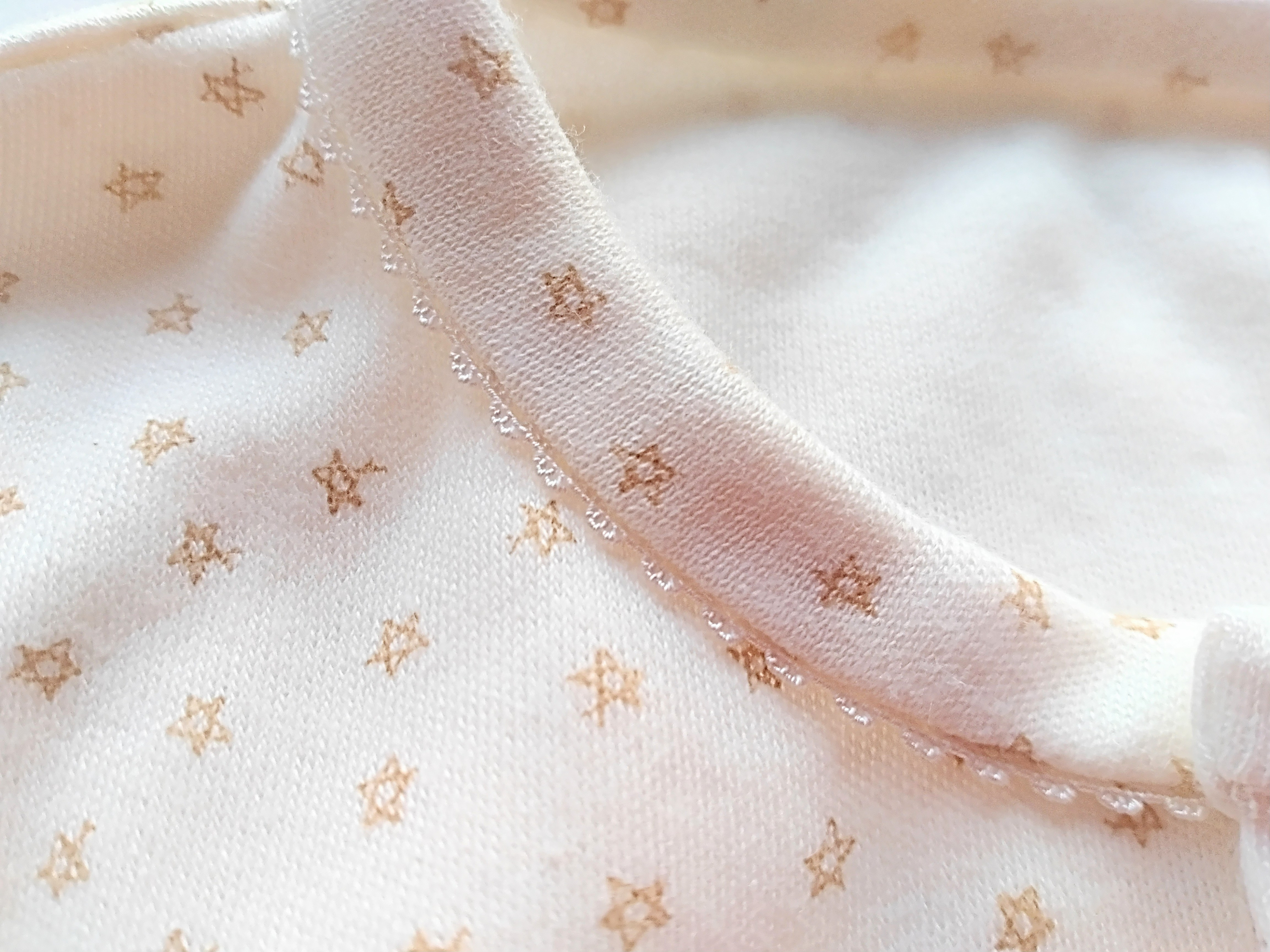 【新生児服】きらきらお星さまスムースコットン ツーウェイオール 3点 セット｜出産祝い・退院着・お宮参り・マンスリーフォ