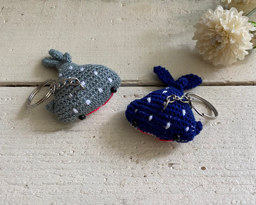 E*n様 おさかなさんキーホルダー◎あみぐるみ E*n様 おさかなさんキーホルダー◎あみぐるみ
