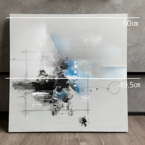 現代アート 50×50㎝ 大きめ モダン アートパネル インテリア 絵画 絵画