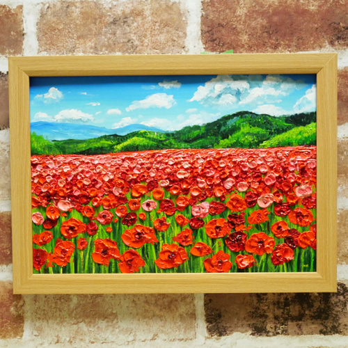 油絵 ミニ長方形 絵画 【花畑】 絵画 HR 通販 13254781 油絵 ミニ長方形 絵画 【花畑】 絵画 HR 通販 13254781