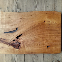 【木製看板製作】 一枚板 栗 42cm×59cm 15枚目の画像