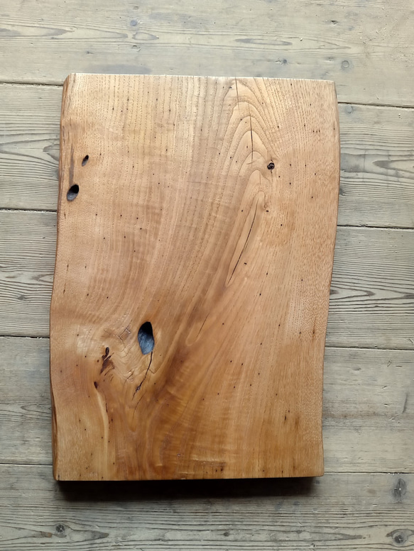 【木製看板製作】 一枚板 栗 42cm×59cm 5枚目の画像