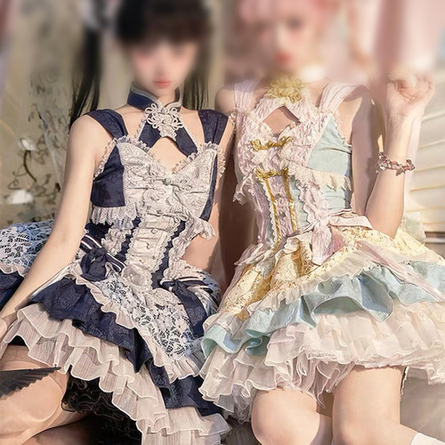予約販売/中華風ロリータ/レディース/オシャレ/ ワンピース Chan