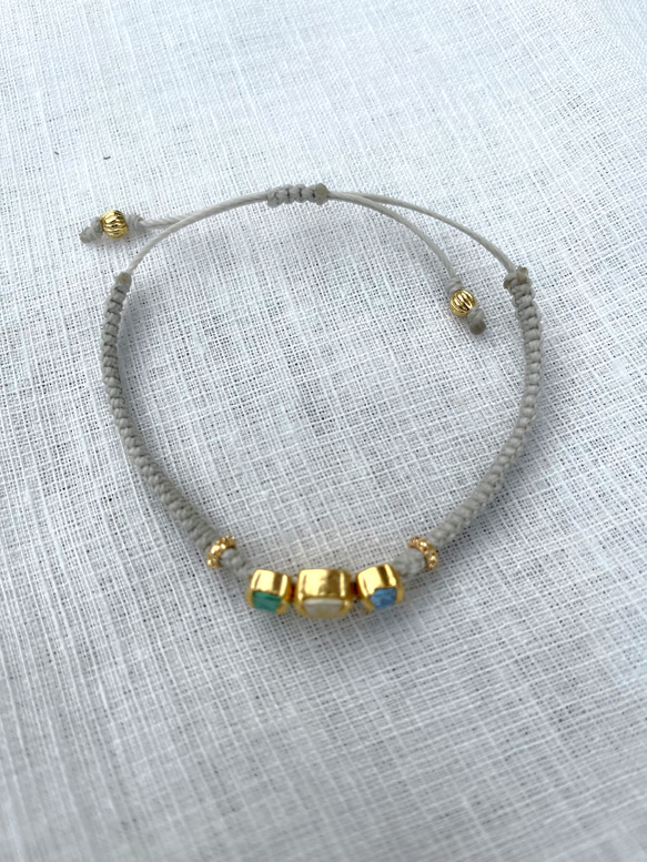 主役の輝き　　crystal bracelet 7枚目の画像