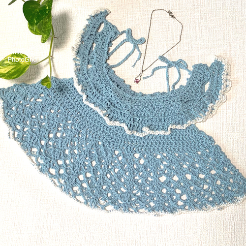 2way グラデーションフリル＆ビジュービスチェ 2way グラデーションフリル＆ビジュービスチェ