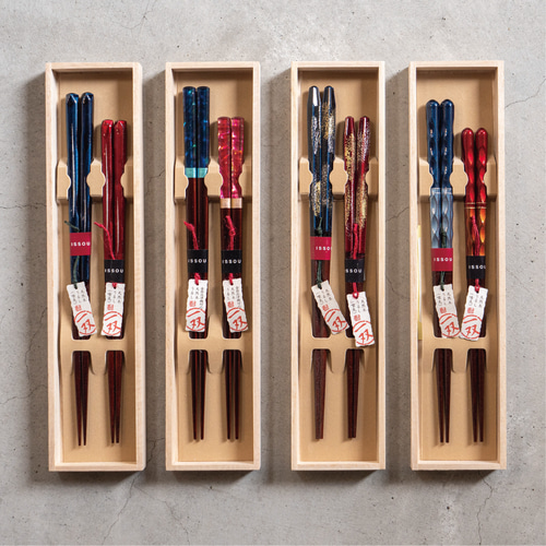 夫婦箸 田園 オーダー彫刻桐箱 一双 贈り物 母の日 父の日 プレゼント