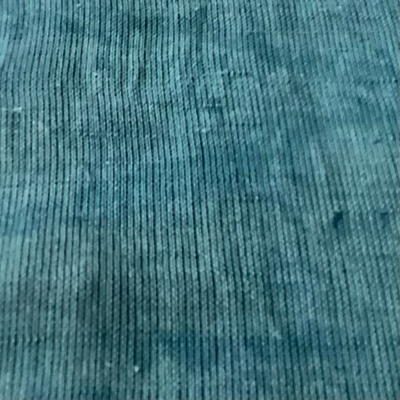 1  古布  厚地蚊帳　手ほどきハギレ　藍(鉄紺) 7枚目の画像