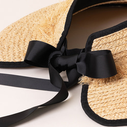 春と夏の新しい手織りの折り畳み式ラフィア中空トップ帽子屋外旅行日焼け止めビーチ中空トップ麦わら帽子 16枚目の画像