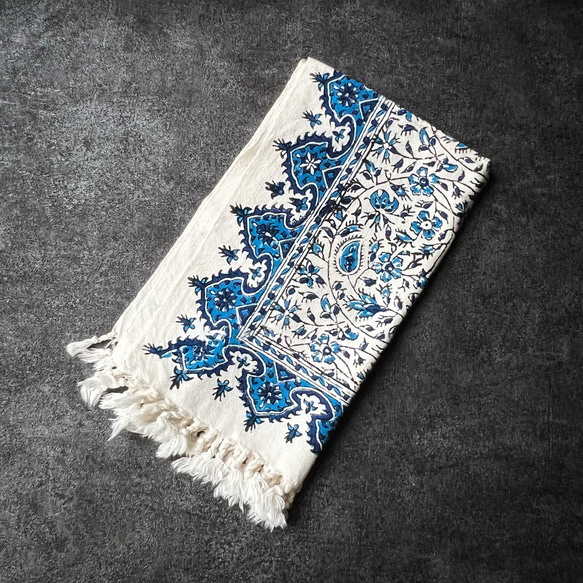 ペルシャ更紗 30×50cm デザインB【GHALAMKAR 3/5-002】 その他