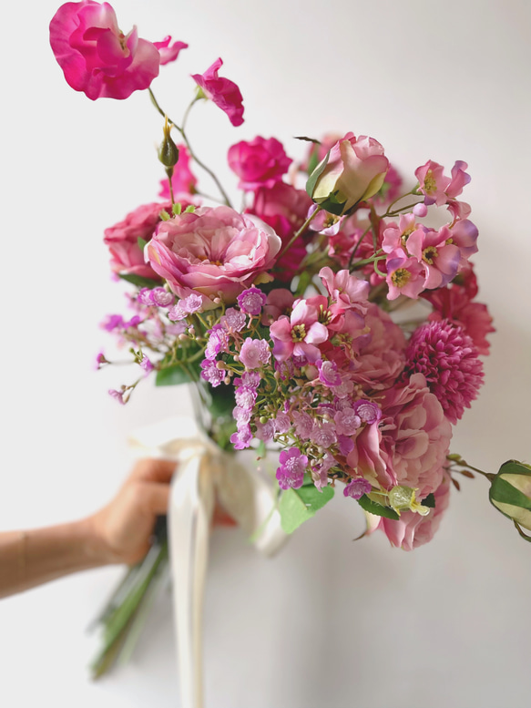 ブーケ（ビビットピンク） ウェディング その他 BCD1706464085(13000円)