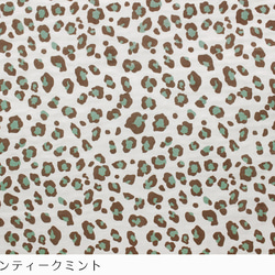 寬貝比瑪姆豹紋雙層紗布布料豹紋 第4張的照片