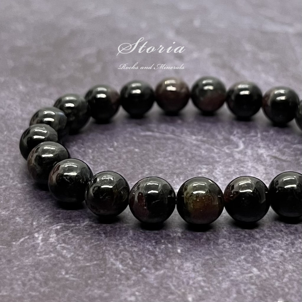 8mm ヌーマイト イン ガーネット ブレスレット