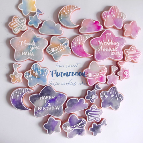 相談ページ オーダーアイシングクッキー 誕生日プレートセット 相談ページ オーダーアイシングクッキー 誕生日プレートセット ˗ˏˋ誕生