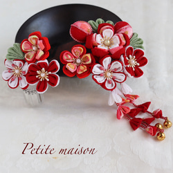 銀製 花装飾付きピックセット 5本 銀製 花装飾付きピックセット 5本