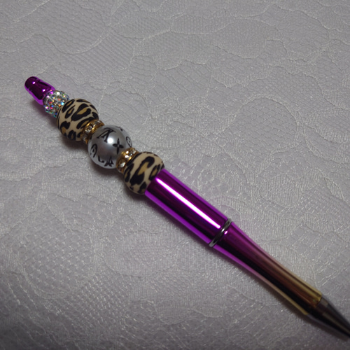 カスタムボールペン♡おまけビーズ付き♡ ペン・筆記用具 E＆H 通販