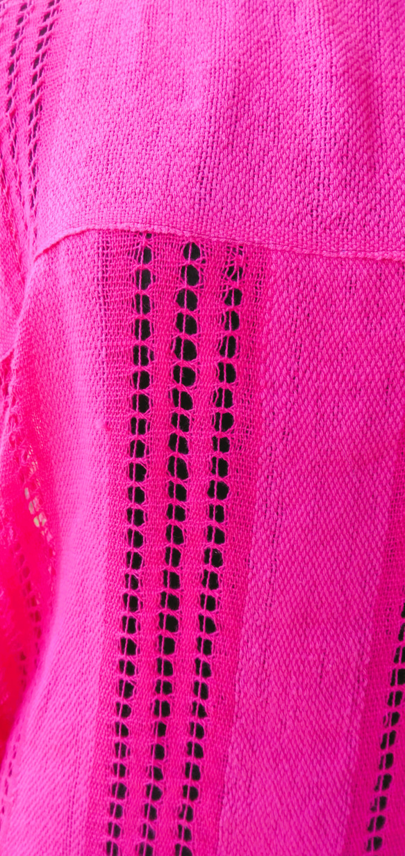 透かし織りのブラウス（ボタン色） 5枚目の画像