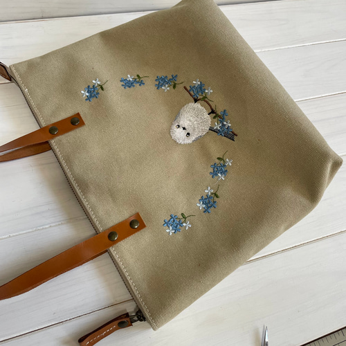 ハンドメイド刺繍トートバッグ Amazon | (ADOSSY) 刺繍バッグキット 刺繍キット セット