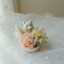 シマエナガのクリスマスリース クリスマスフレーム ナチュラル