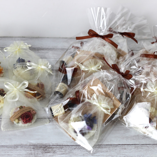 ◆ボタニカル アロマワックスバー①◆サシェ◆エッセンシャルオイル 3rd anniversary C♡オシャレなアロマサシェ《○○の香り