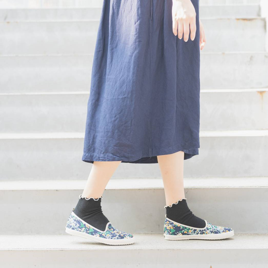 足あたりやわらか。脱ぎ履きラクラク　【フェリーチェ】　スリッポンタイプ／hanamikoji　靴・シューズ