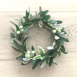 オリーブのリース・ピッコロ（S）』20㎝ アーティフィシャル リース