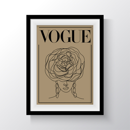 最終値下げ】VOGUE アンティークポスター ポスター アート