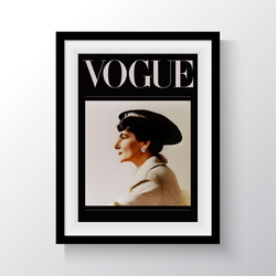 VOGUE ファッション ココシャネル おしゃれなポスター 1枚目の画像