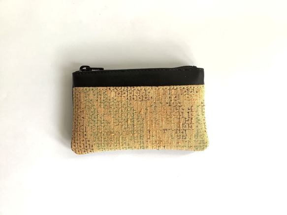 伝統織物のトップブランド塩沢織のファスナー小銭入れＶＧ1 1枚目の画像