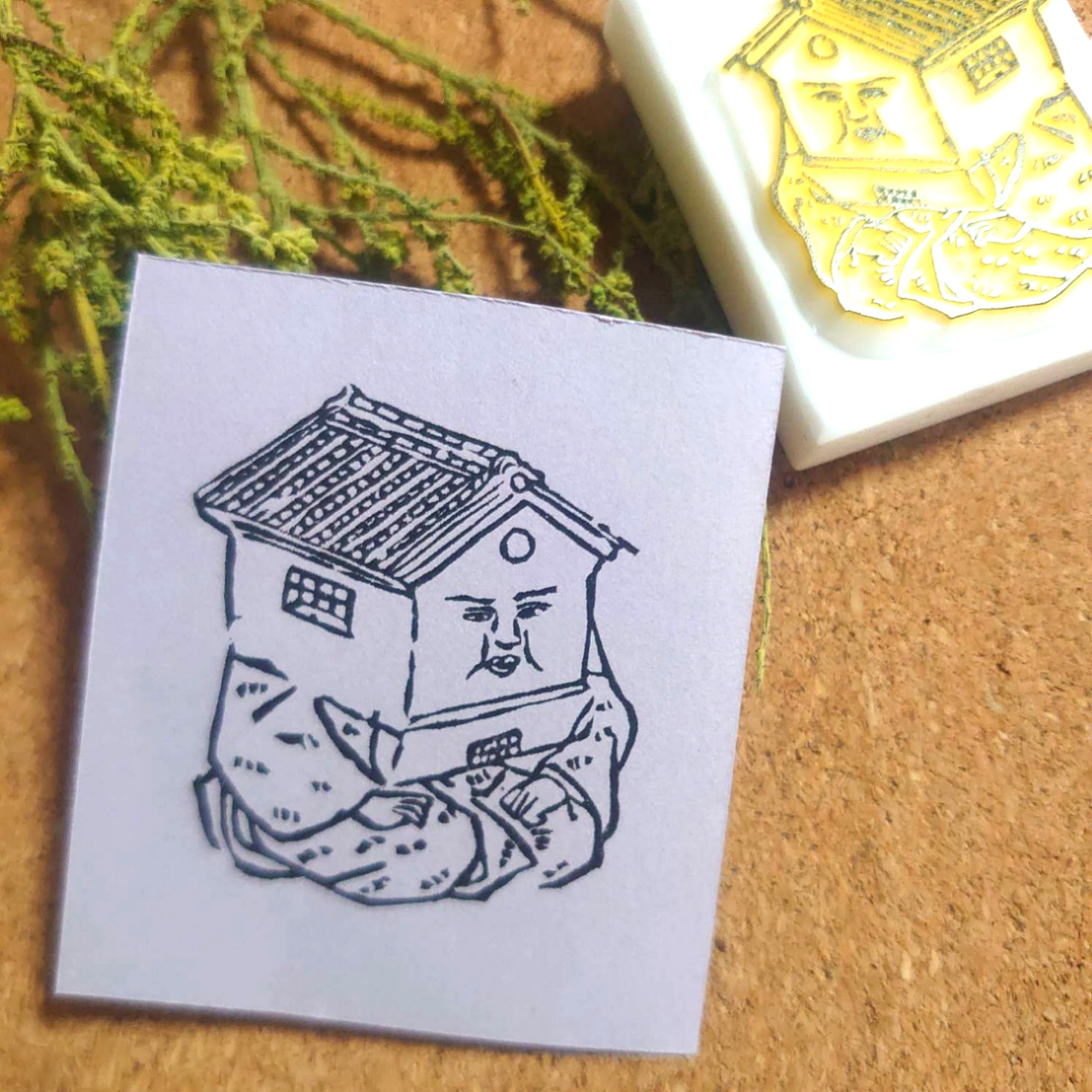 ままま 消しゴムはんこ