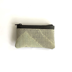 伝統織物のトップブランド塩沢織のファスナー小銭入れＶＧ8 1枚目の画像