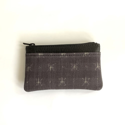 伝統織物のトップブランド塩沢織のファスナー小銭入れＶＧ11 1枚目の画像