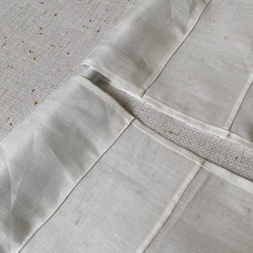 ポジャギ（韓国モシタペストリー） 優しい色合いのモシ ポジャギ