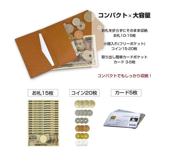 三つ折り財布 ギフト 歓迎 送別 プレゼント 【シマエナガ】新作財布 9枚目の画像