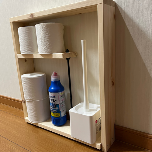 トイレ収納 トイレラック トイレットペーパー収納 棚 シェルフ サイズ