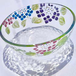 23.5センチ 金魚柄のガラス皿 大皿 見谷若葉 通販 16244354｜Creema