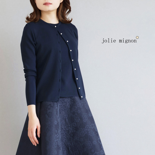 Loro Piana ネイビー　長袖カーディガン Loro Piana - Deep Blue Front Button Cardigan | Mitchell Stores