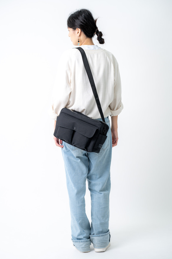 9ポケットショルダーBAG　/　倉敷帆布８号 19枚目の画像