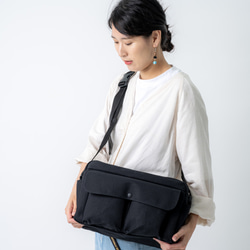 9ポケットショルダーBAG　/　倉敷帆布８号 18枚目の画像