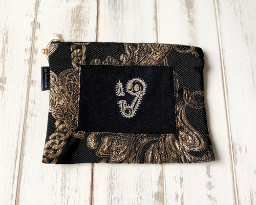 小川智大 刺繍ポーチ 額縁刺繍ポーチ・安全ピン ポーチ BENIKIDS 通販 16064357