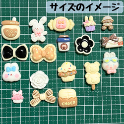 ＼10%OFF／【100g】デコパーツ★ピンク あそーと 2枚目の画像