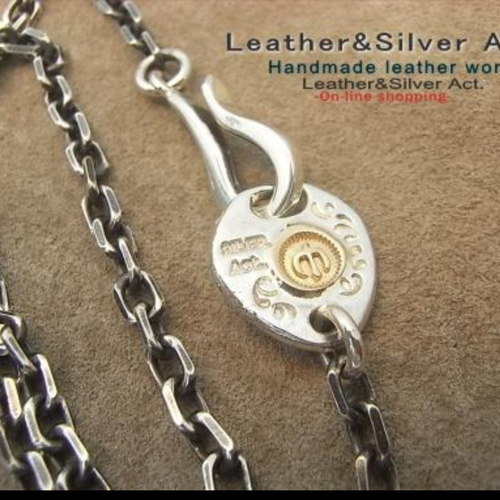 細角シルバー925チェーン 小豆シルバーチェーンオリジナルハンドメイド 