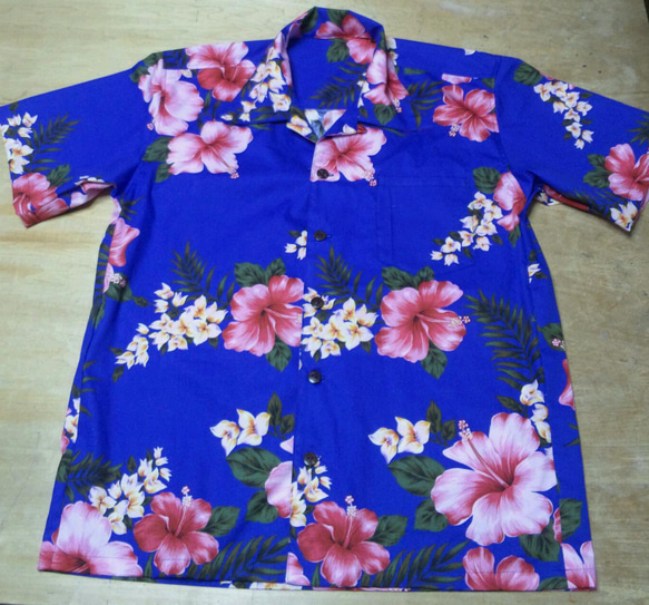 4 [Made-to-order A] Yukata remake aloha shirt 常規訂單 第2張的照片