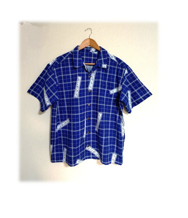 O7【受注生産A】浴衣リメイクアロハシャツレギュラーオーダー