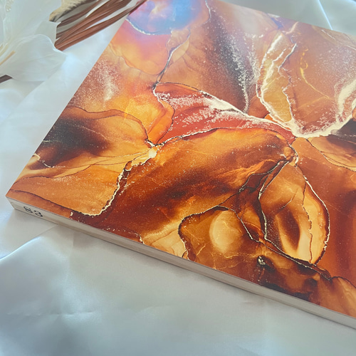 アルコールインクアート パネル S3【世界に一つだけのアート】nuance