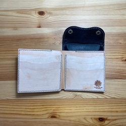 二つ折り財布（背面コイン・左右カードケース） 2枚目の画像