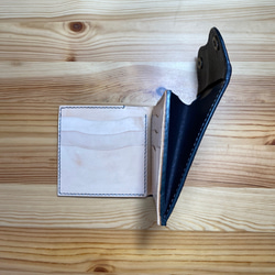 二つ折り財布（背面コイン・左右カードケース） 7枚目の画像