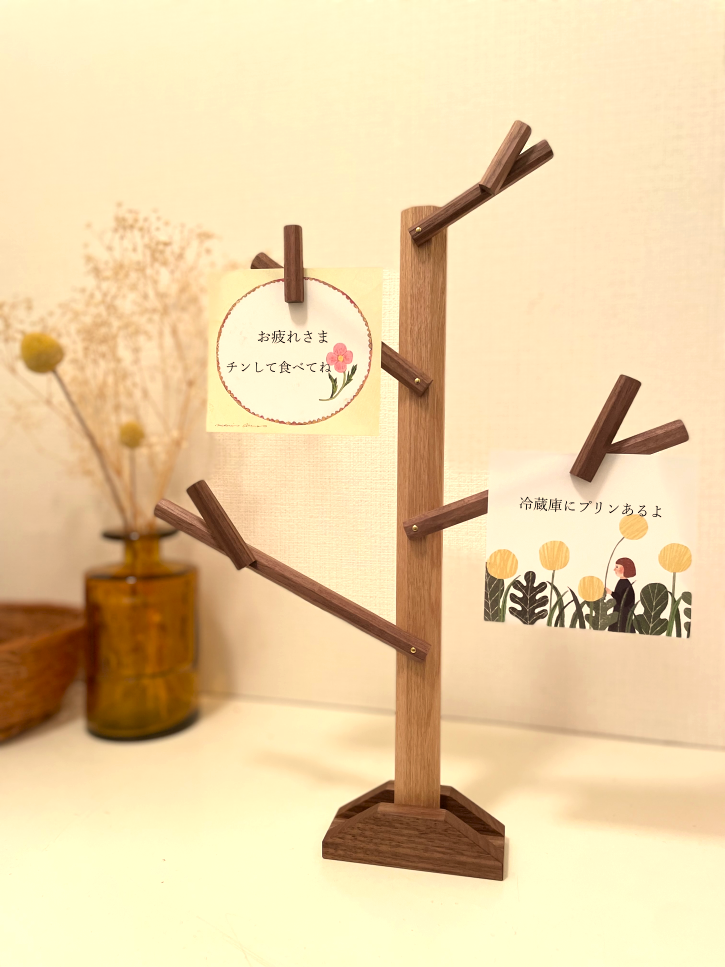 メモが挟めるマグネットツリー(MIX)/クリスマスツリー/フォトフレーム /ウェルカムボード/ウォールデコ